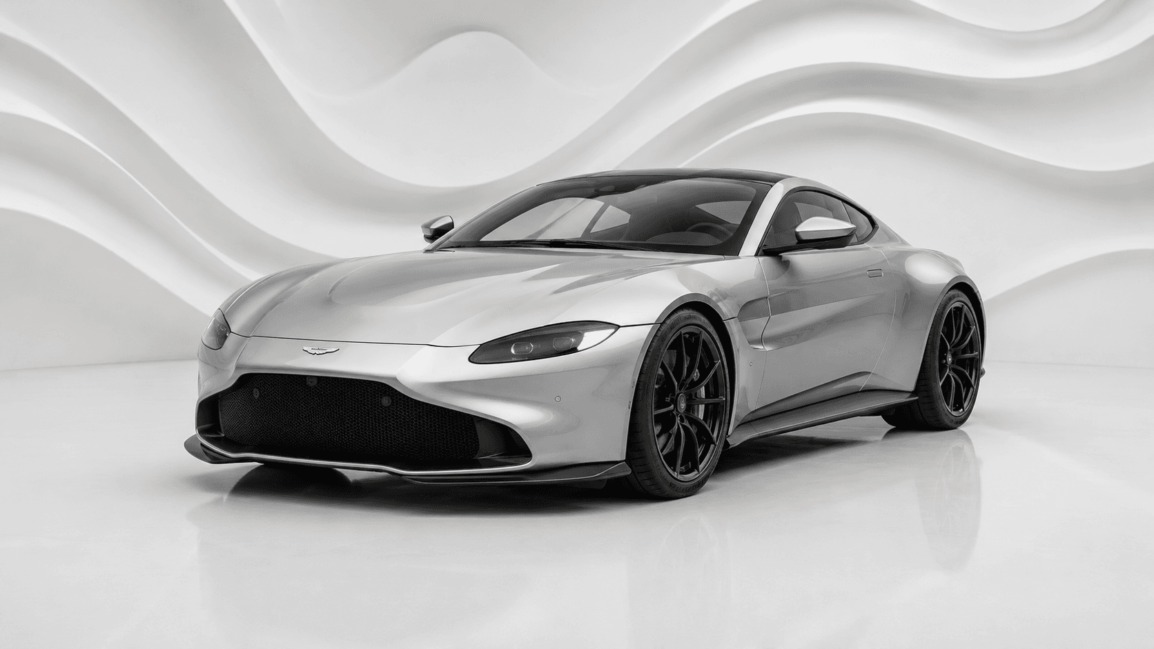 Aston Martin Vantage in the ASCND showroom
