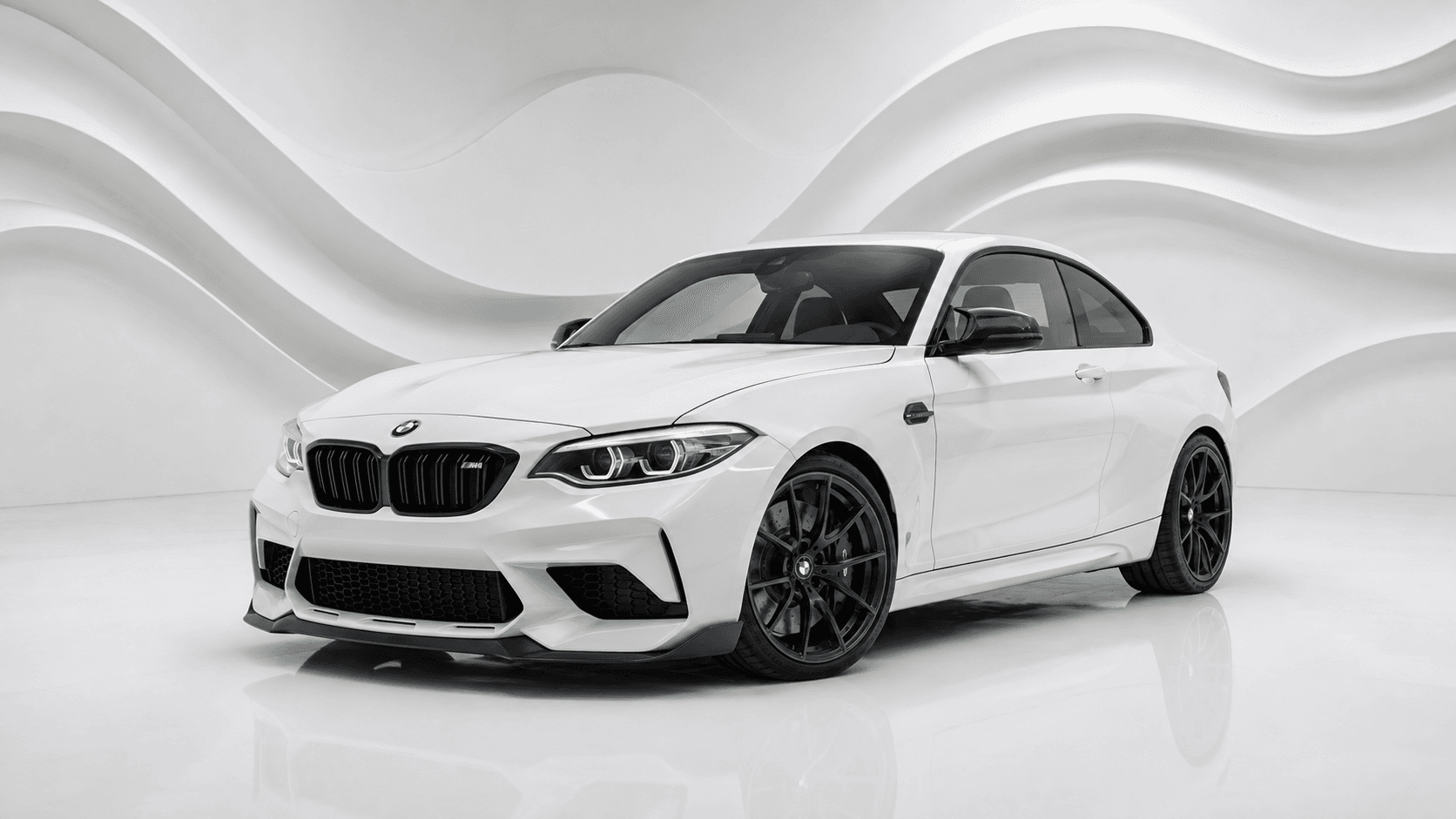 BMW M4 CSL in the ASCND showroom