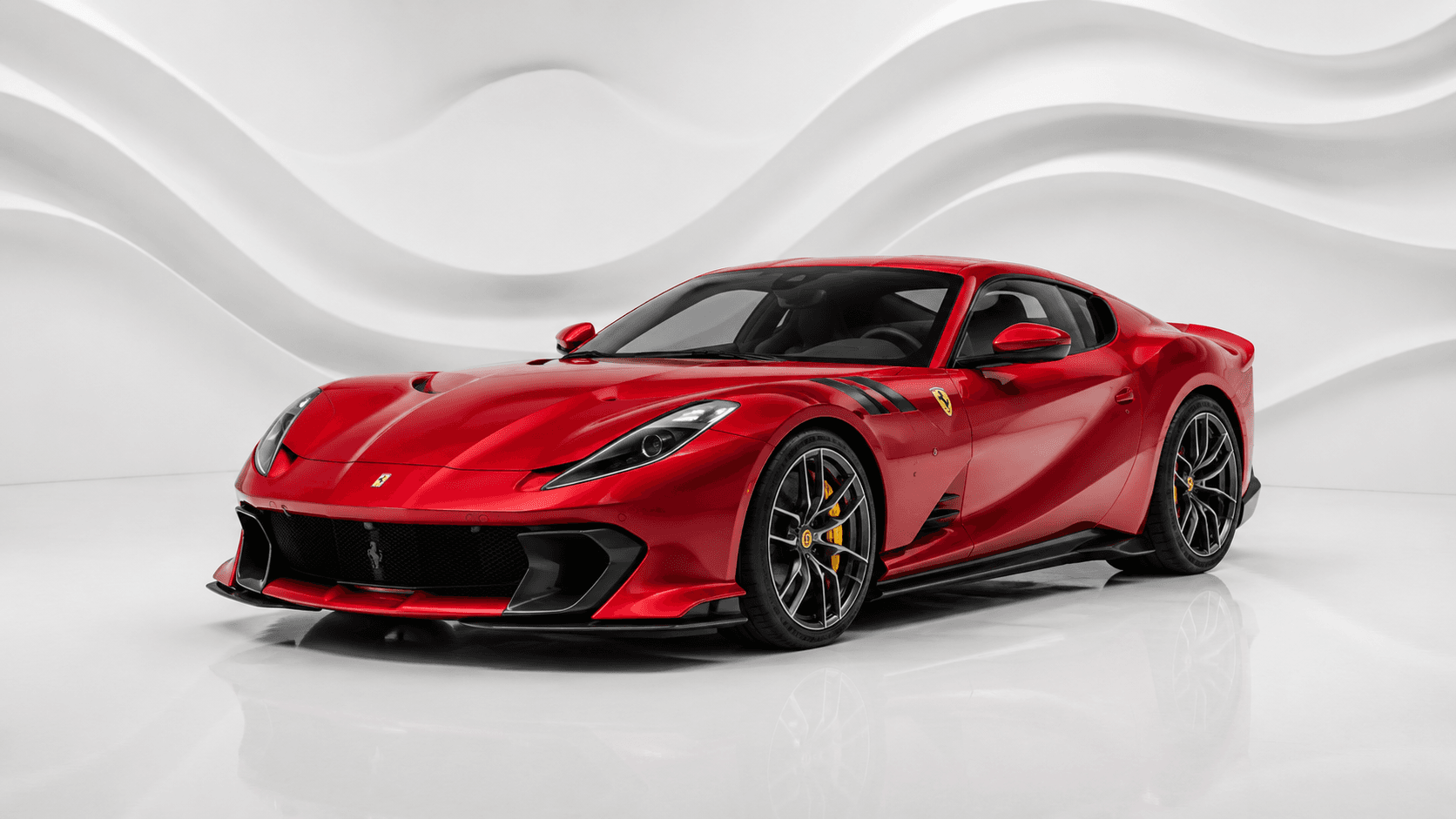 Ferrari 812 Superfast in the ASCND showroom