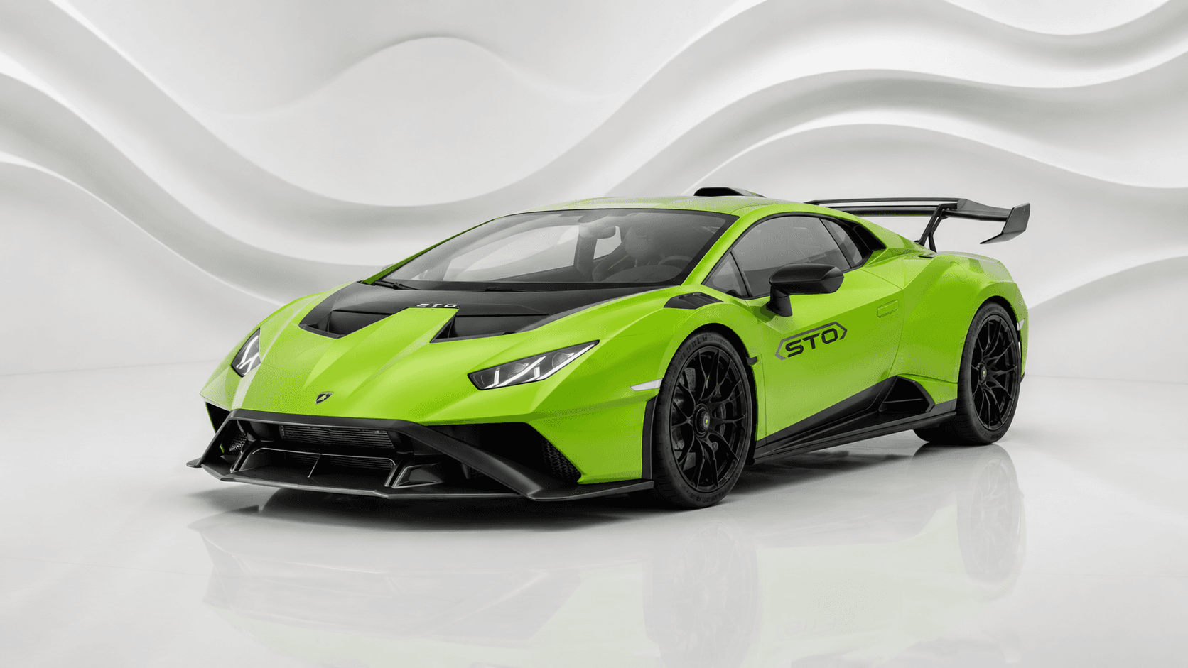 Lamborghini Aventador SVJ in the ASCND showroom