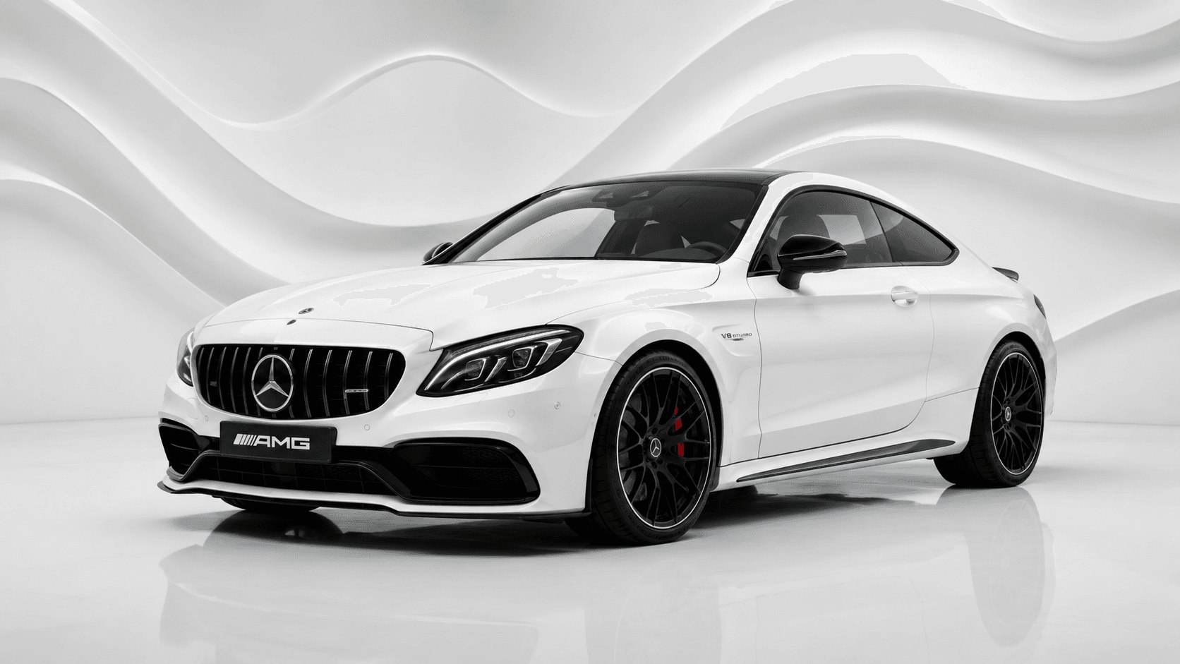 Mercedes AMG GT Black Series in the ASCND showroom