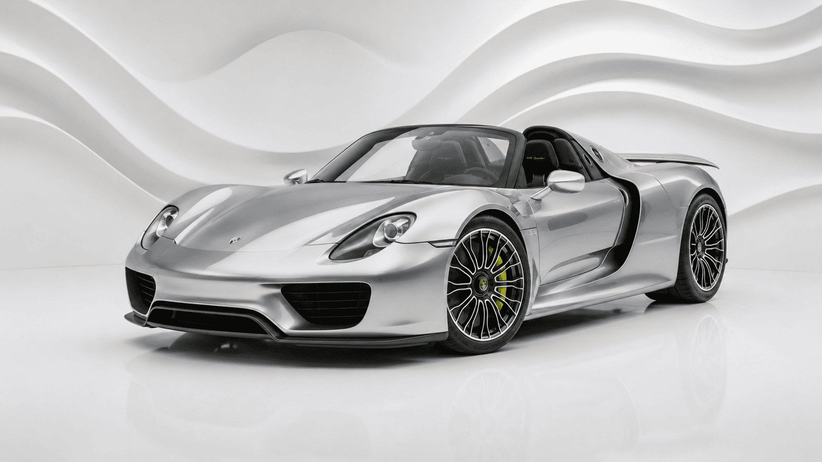 Porsche 918 Spyder in the ASCND showroom
